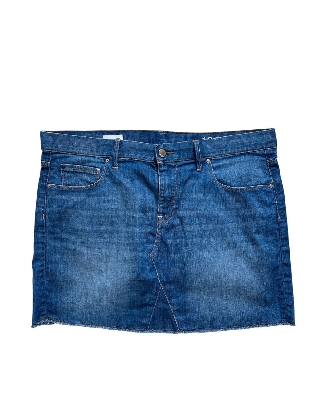 GAP 5-Pocket Denim Mini Skirt in Baltic Wash Size 32T in GUC